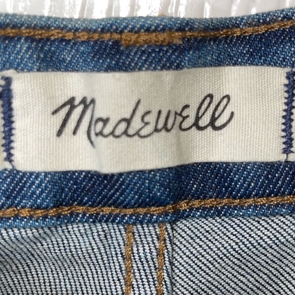 Madewell High Rise Slim Boyjean Boyfriend Jeans Blue Size 24 - Picture 8 of 10